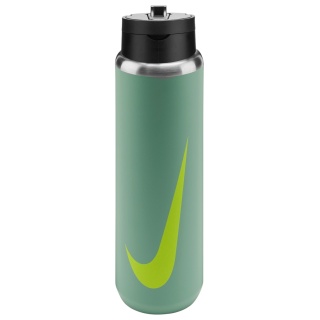 Nike Trinkflasche Recharge Straw Bottle Edelstahl grün 709ml